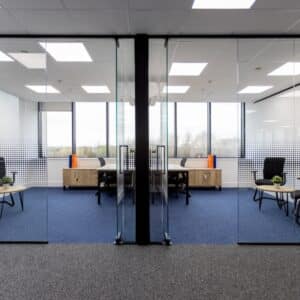 Office Glass partitioning